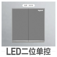 TCL罗格朗(Legrand)开关插座面板逸景深砂银5五孔二三插三孔16A空调USB墙壁电源86型暗装电源插座