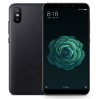 Xiaomi/小米 小米6X 4GB+64GB内存 曜石黑移动联通电信4G全网通手机