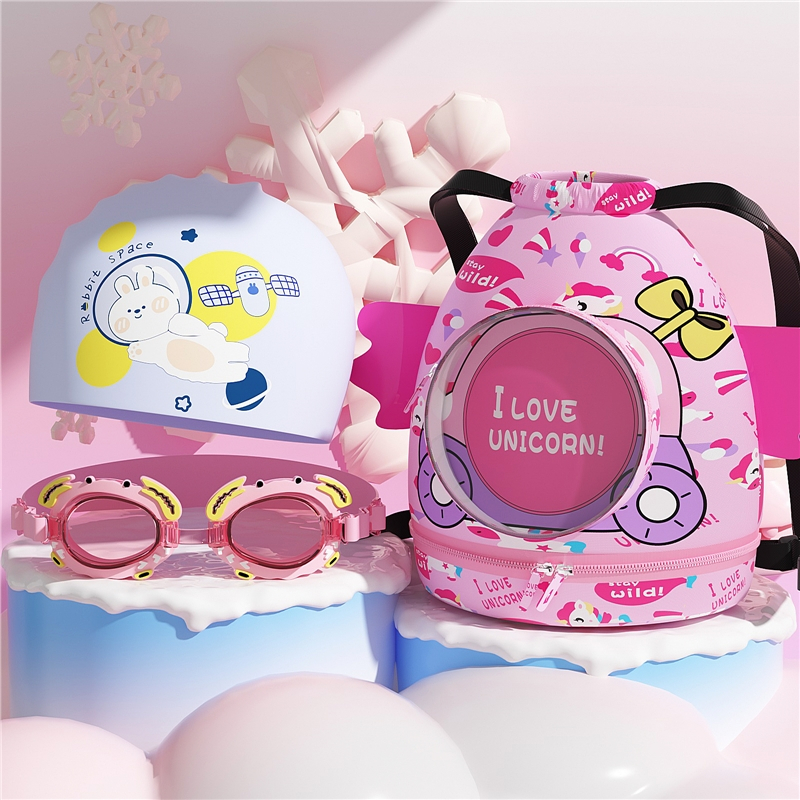 闪电客儿童泳镜男童女童可爱卡通泳镜宝宝高清游泳眼镜游泳装备视频