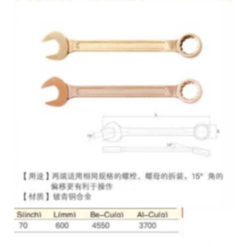 四凯 两用扳手SK-OS-057 把高清大图