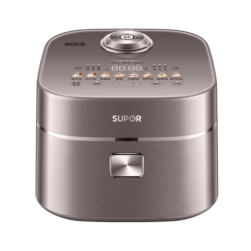 苏泊尔（SUPOR）旋焰釜蓬蓬煲远红外电饭煲蒸汽补炊2-8人4L大容量家用多功能电压力煲智能IH电饭锅煮饭锅SF40Q