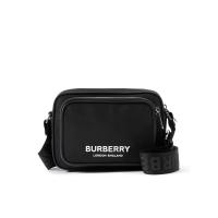 博柏利(BURBERRY)男士单肩包时尚简约可调式尼龙肩带休闲出行斜挎