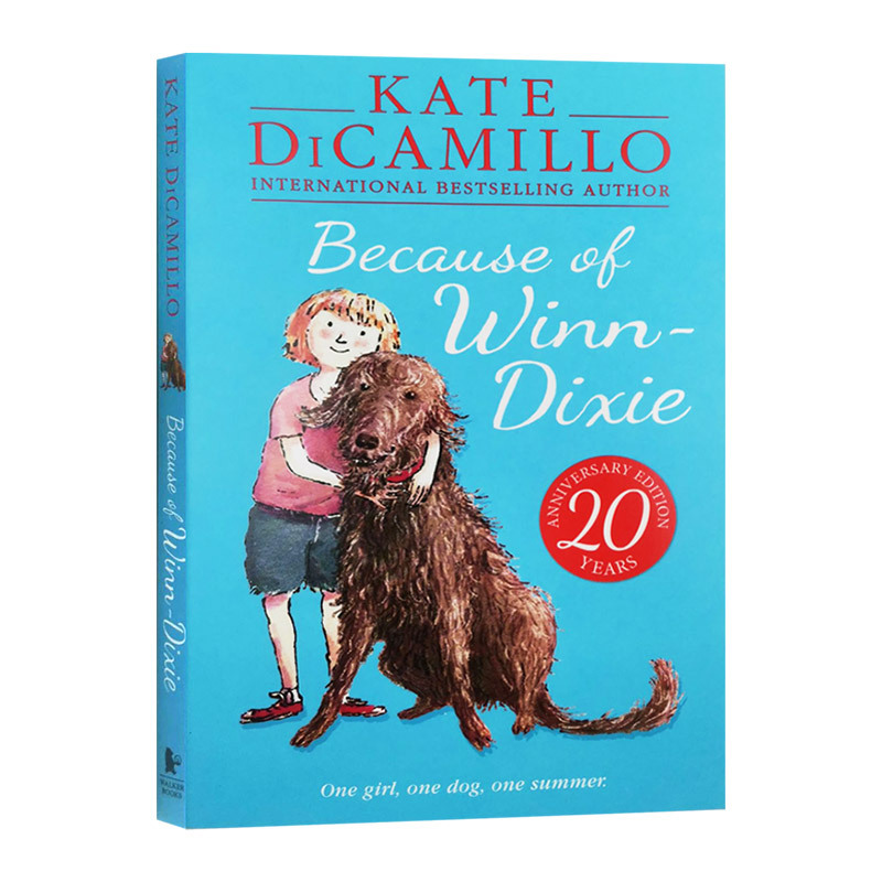 威斯汀游戏 [正版]傻狗温迪克 英文原版 Because of Winn Dixie 都是黛茜惹的祸 纽伯瑞银奖小说 儿