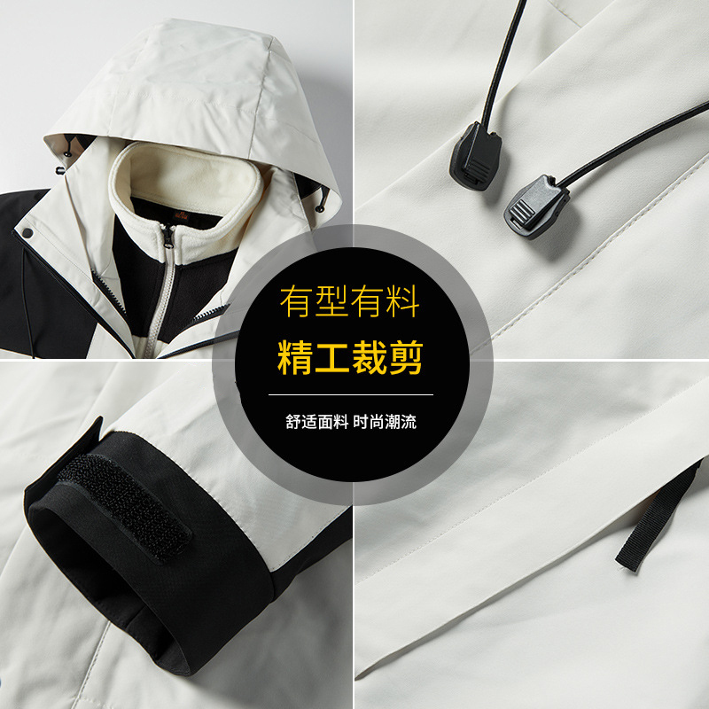 健卡侬 三合一冲锋衣JQ1/件高清大图