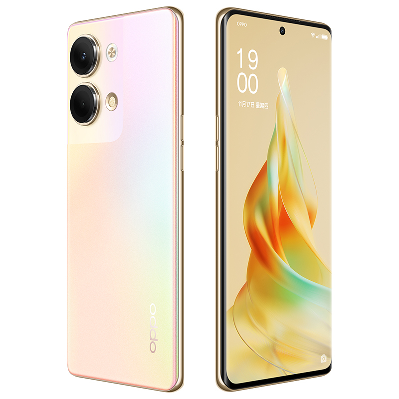 减100元送空气炸锅opporeno9微醺12gb512gb5g手机67w超级闪充120hz超