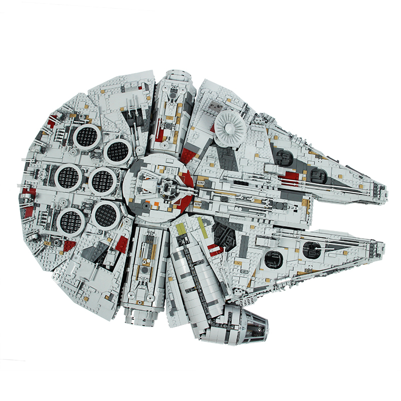 兼容乐高星球大战8499豪华版千年隼号帝国歼星舰男孩拼装积木奴隶一号