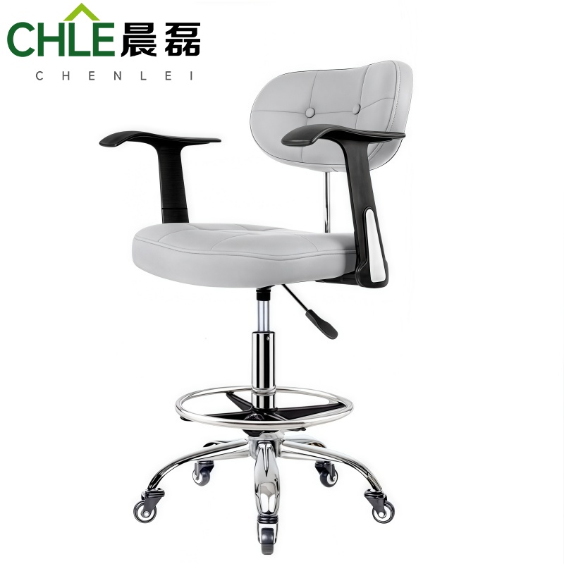 晨磊 吧台椅 滑轮款 把高清大图