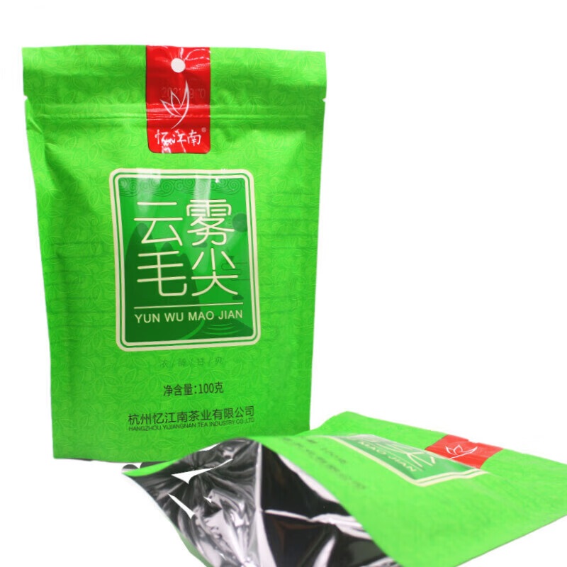 忆江南 袋装高山云雾毛尖信阳毛尖茶叶绿茶 云雾毛尖100g*1袋