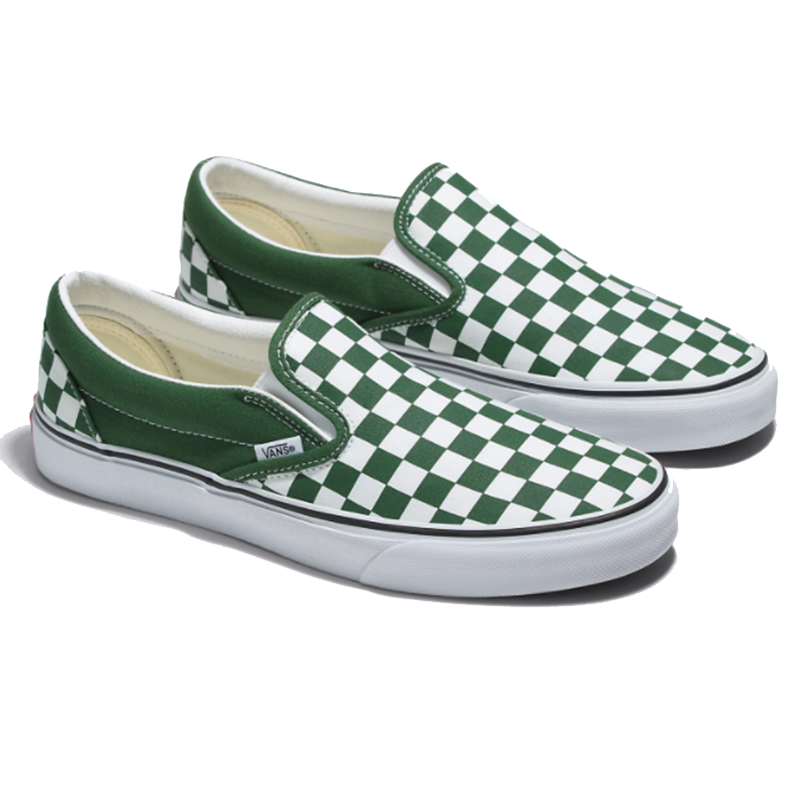 vans范斯 棋盘格经典 一脚蹬男士潮流时尚 运动舒适休闲板鞋跑步鞋