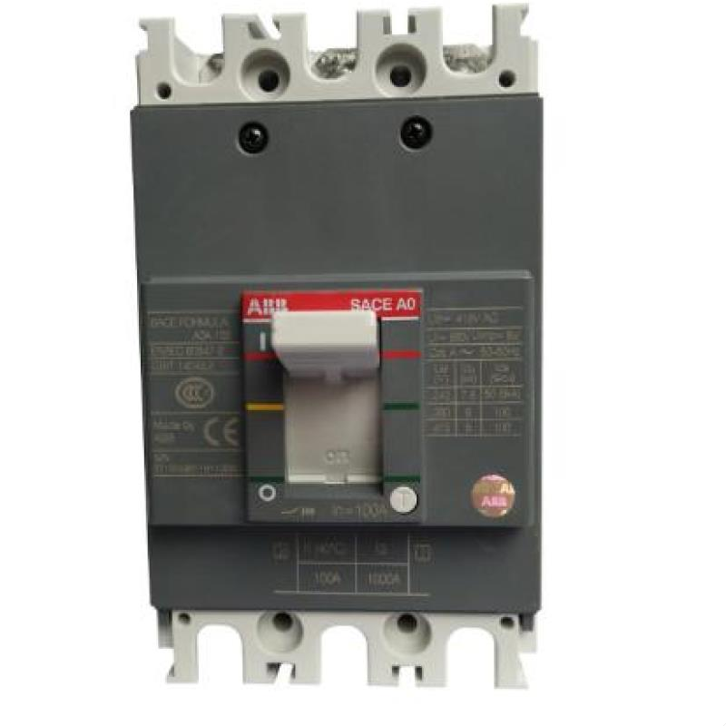 ABB Formula塑壳断路器A1C125 TMF15/400 FF 4P(包装数量 1个)