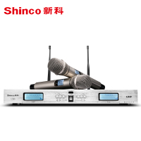 Shinco/新科 U80无线话筒卡拉OK电脑K歌一拖二家用KTV专用麦克风