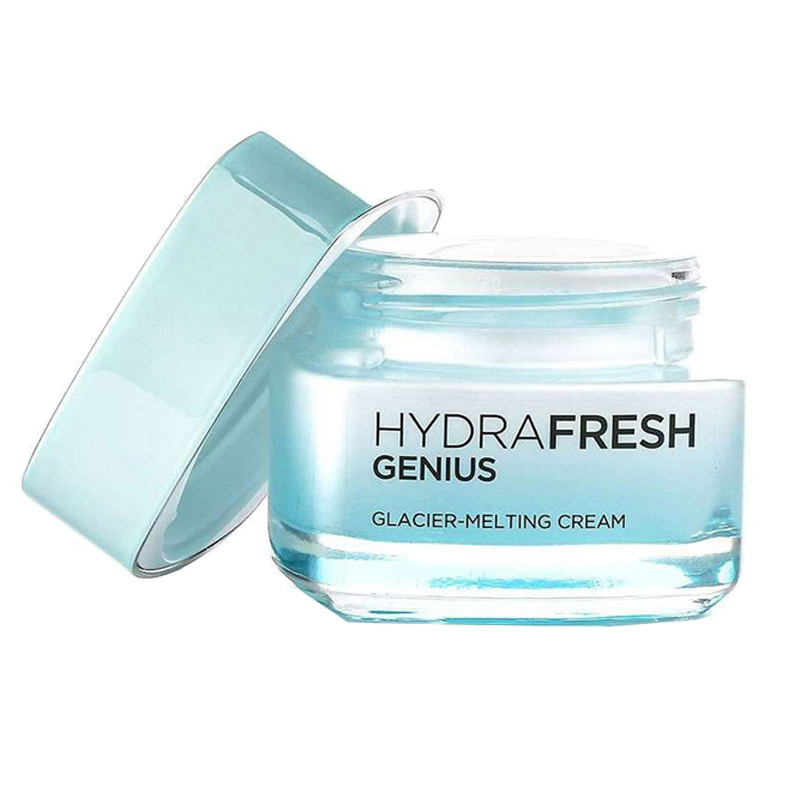 欧莱雅(LOREAL)清润多重活性保湿冰沁霜50ml 滋润营养;保湿补水 各种肤质适用 日霜 晚霜 修复霜L’OREAL