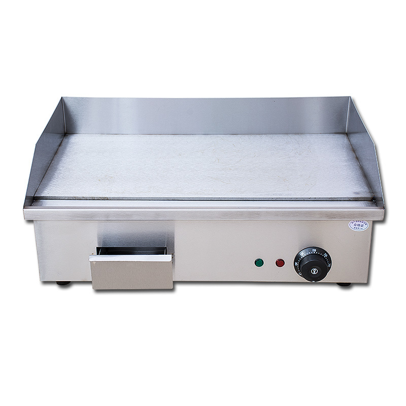 铁板商用摆摊电扒炉炸炉一体机铁板鱿鱼烧烤手抓饼机器燃气扒炉关东煮