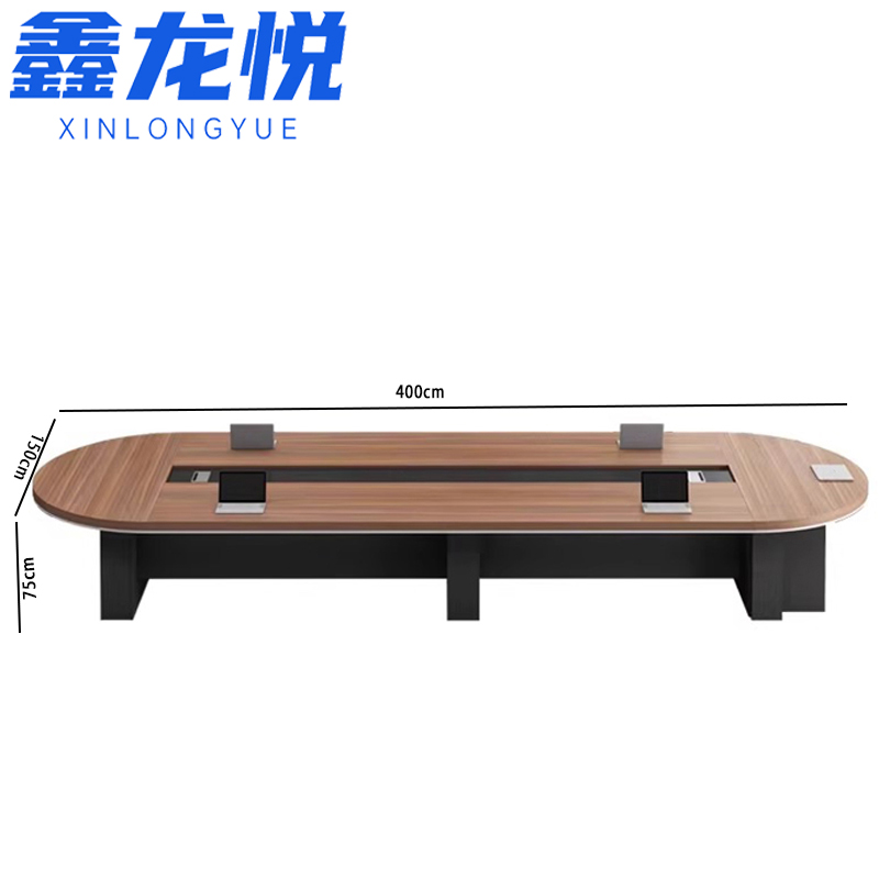 鑫龙悦培训桌4米张高清大图