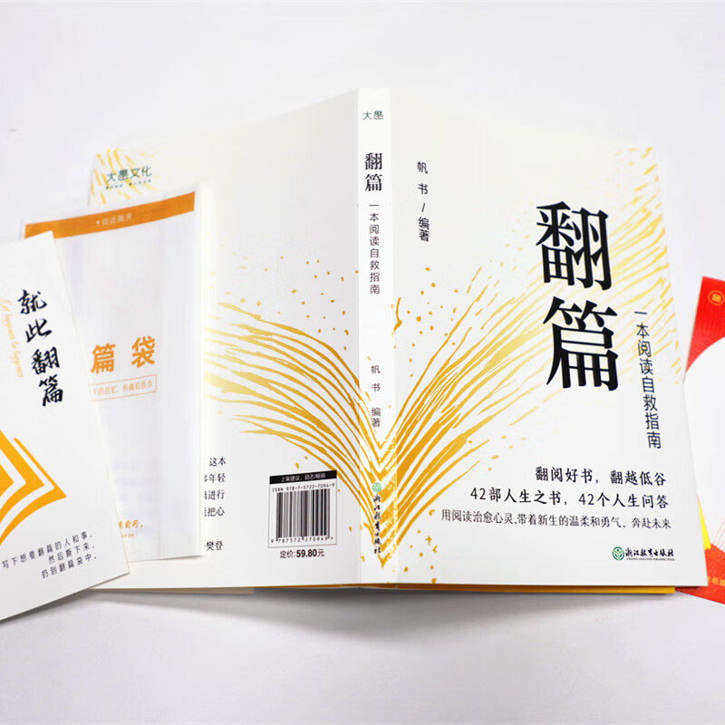 [正版]翻篇书籍 一本阅读自救指南 帆书年轻人自我提升书单樊登读书会心理自救成长治愈人生哲学经典名著名作高清大图