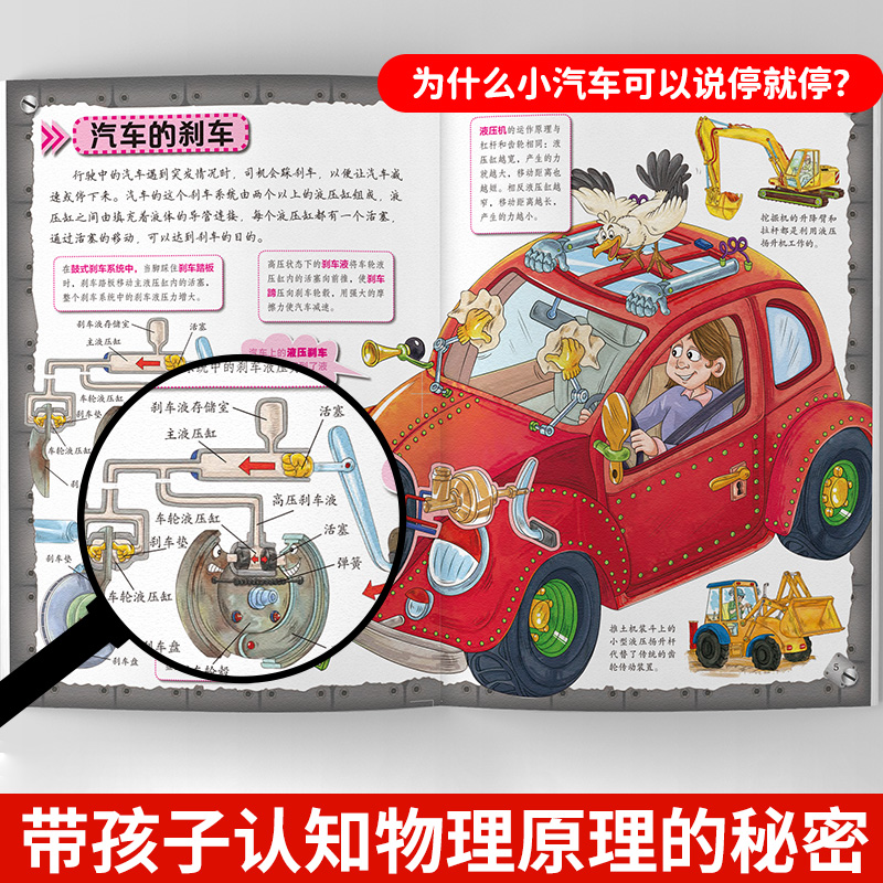 [醉染正版]正版 我的奇趣物理书全6册 物理启蒙书 三四五六年级小学生课外科普读物玩转科学书6-12岁儿童课外阅读少儿科高清大图