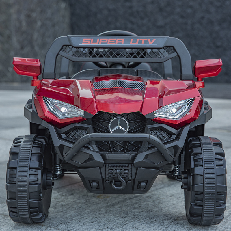 奔驰儿童电动车可坐大人四轮汽车遥控小孩玩具车宝宝越野车可坐人