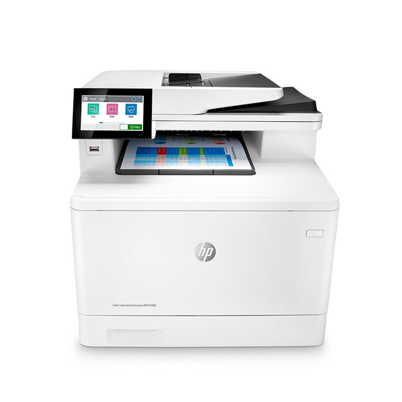 hp/惠普 M480F A4彩色打印复印扫描传真一体机 彩色双面打印机 彩色激光打印复印机 打印复印扫描一体机 商用彩色激光一体机惠普479FDW惠普479dw高清大图