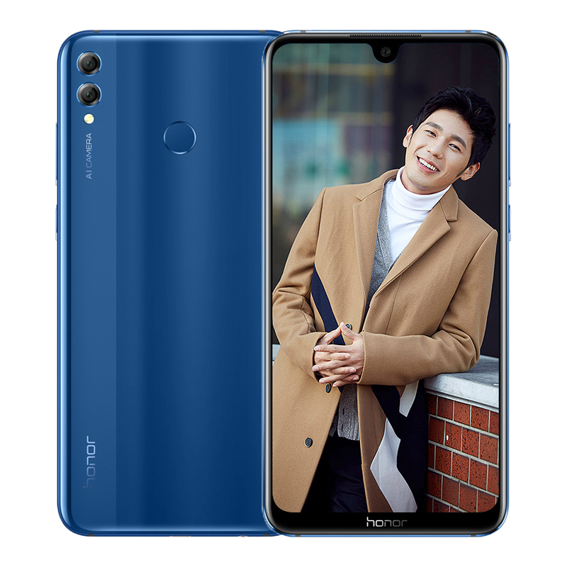 华为荣耀honor8xmax4gb128gb魅海蓝全面屏移动联通电信4g全网通手机