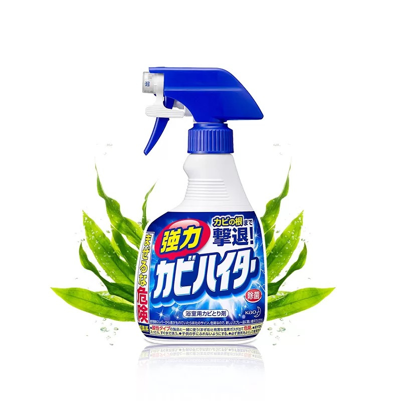 日本原装进口花王家用浴室强力除菌泡沫喷雾400ml