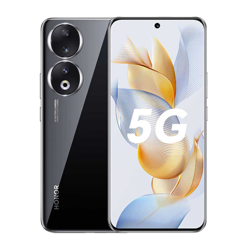 [二手9成新]荣耀90 亮黑色 16G+256G 全网通安卓手机6.67英寸曲面屏骁龙7Gen1娱乐备用5G手机高清大图