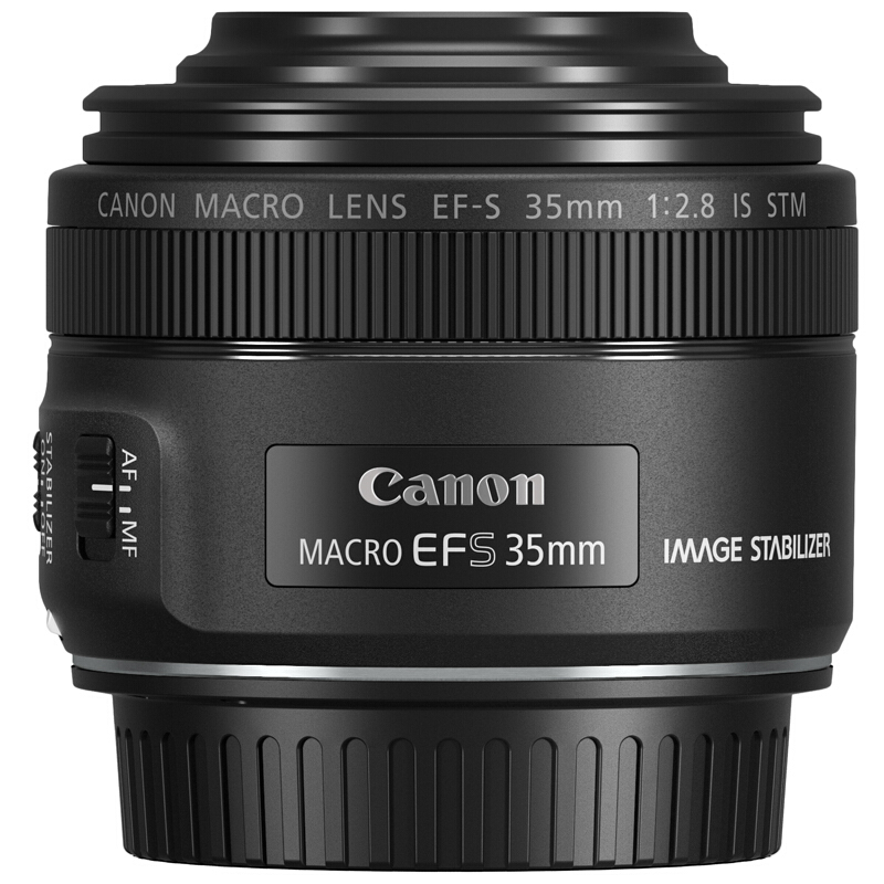 佳能镜头EF-S 35mm f/2.8 IS STM（ 微距镜头 单反镜头 光圈叶片数：7片）