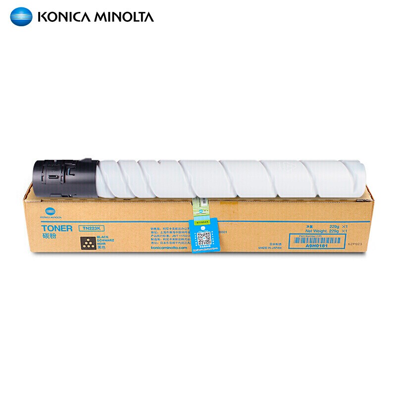 柯尼卡美能达( KONICA MINOLTA) TN223K-L 低容量黑粉 (适用C226/C266)