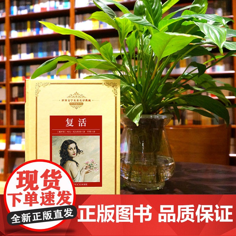 复活:—长江名译(世界文学名译典藏 全译插图本)高清大图