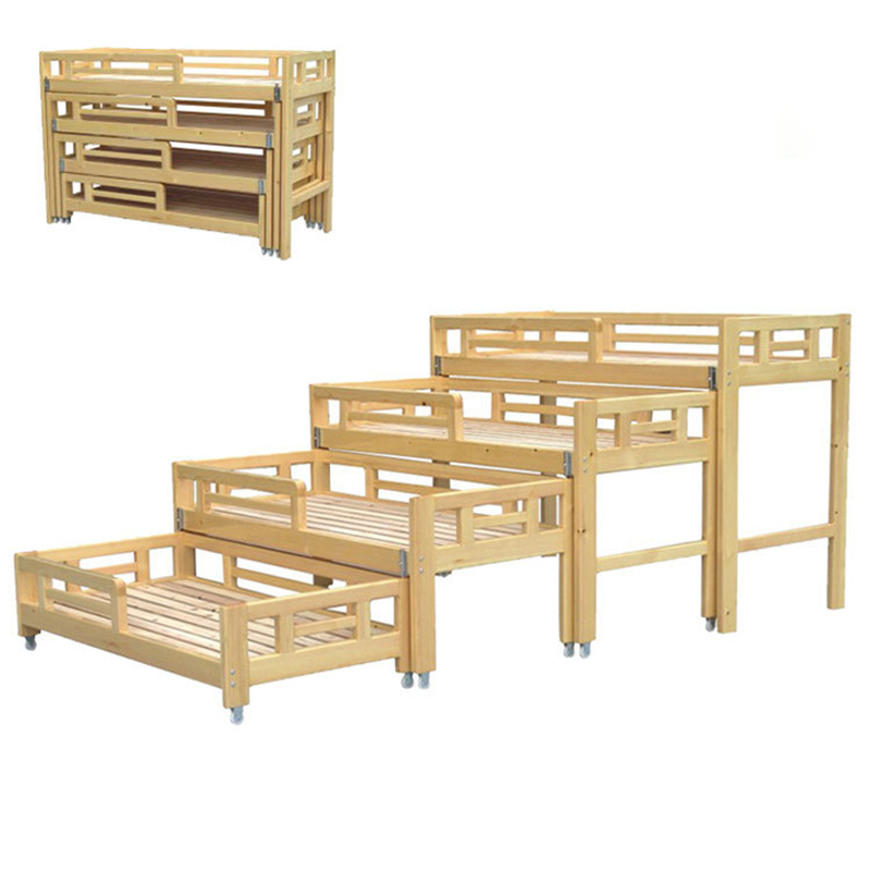 涡润 yh幼儿园四层推拉床gr188