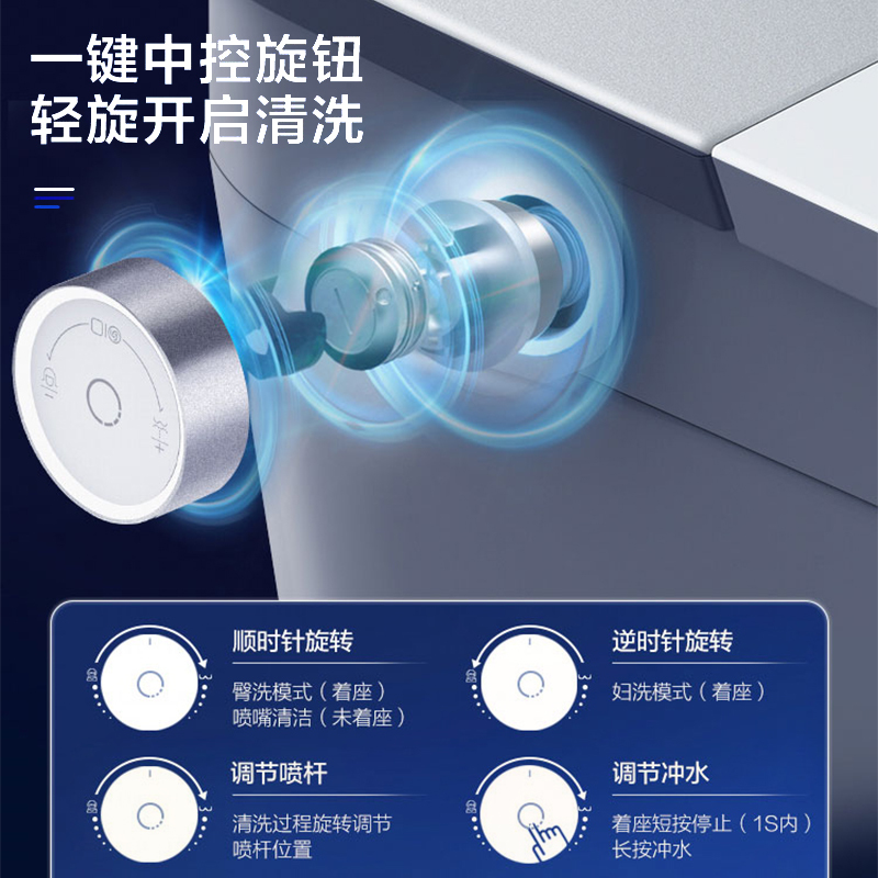 海尔智能马桶一体机无水压限制自动脚感冲刷带水箱坐便器 无惧水压款 [无水压基础款]HE30