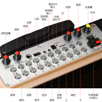 先科(SAST) M1 广场舞音响 视频机带屏幕卡拉OK视频音响 蓝牙WIFI网络户外拉杆音箱 音响