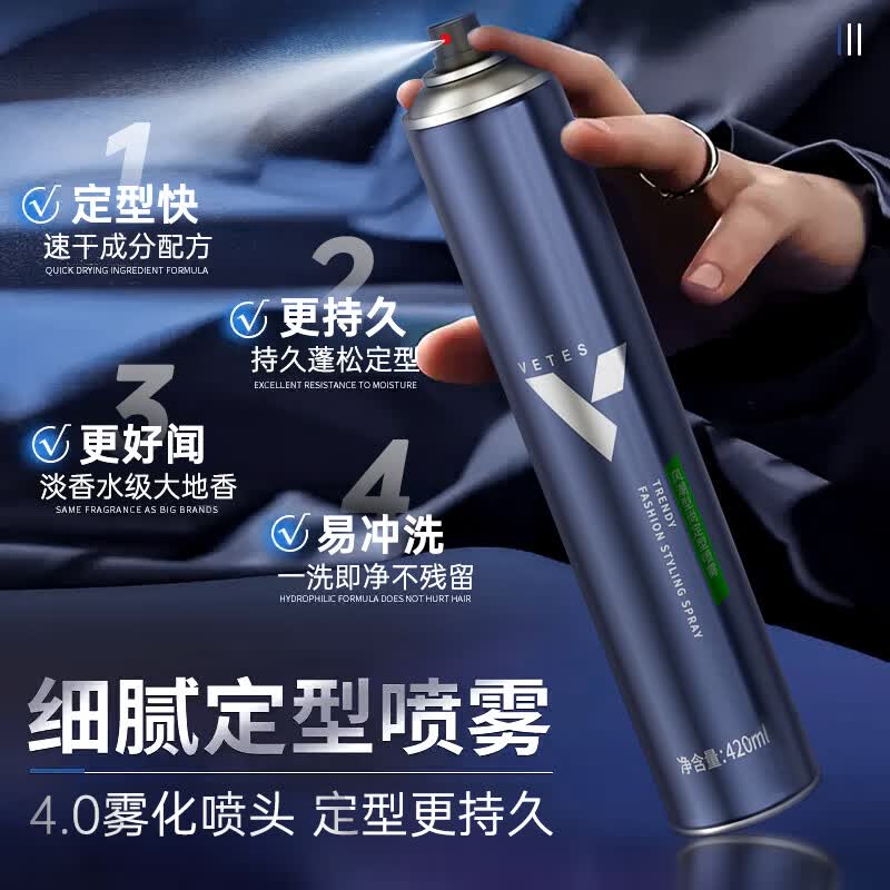维特丝 风潮型尚定型喷雾420ml VXL8456高清大图
