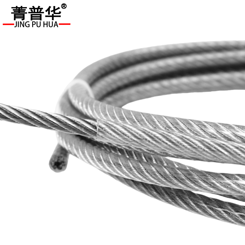 菁普华钢丝绳304不锈钢镀锌钢丝绳 2mm/8mm 米高清大图