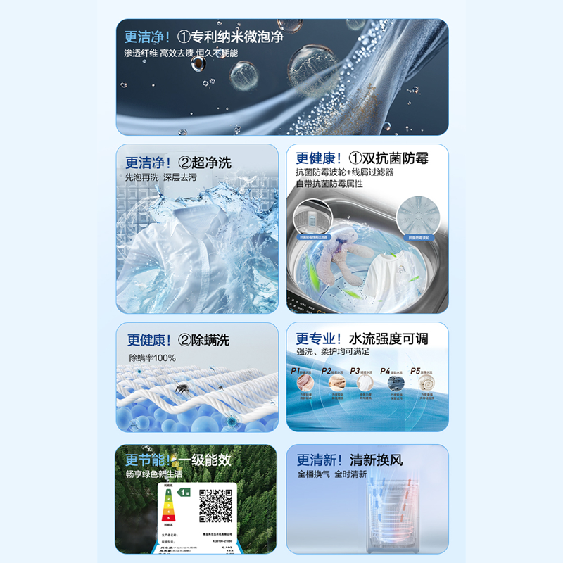 海尔波轮洗衣机XQB100-Z10B0高清大图