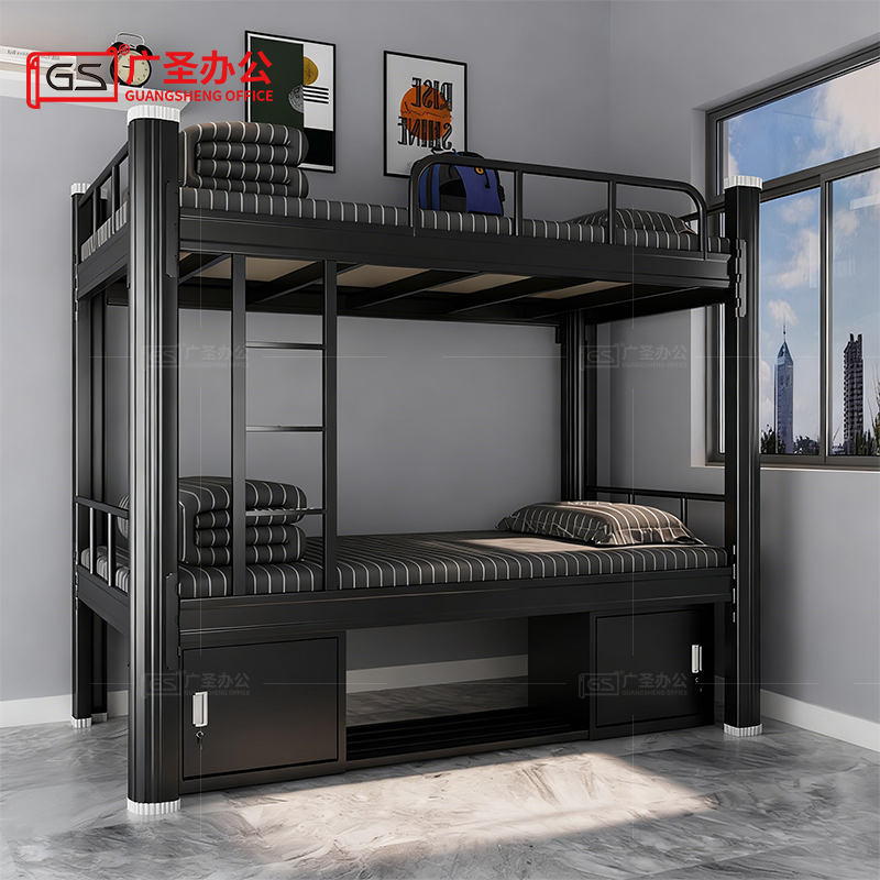 GS 双层床钢制床加厚 2000*1000*1800mm高清大图