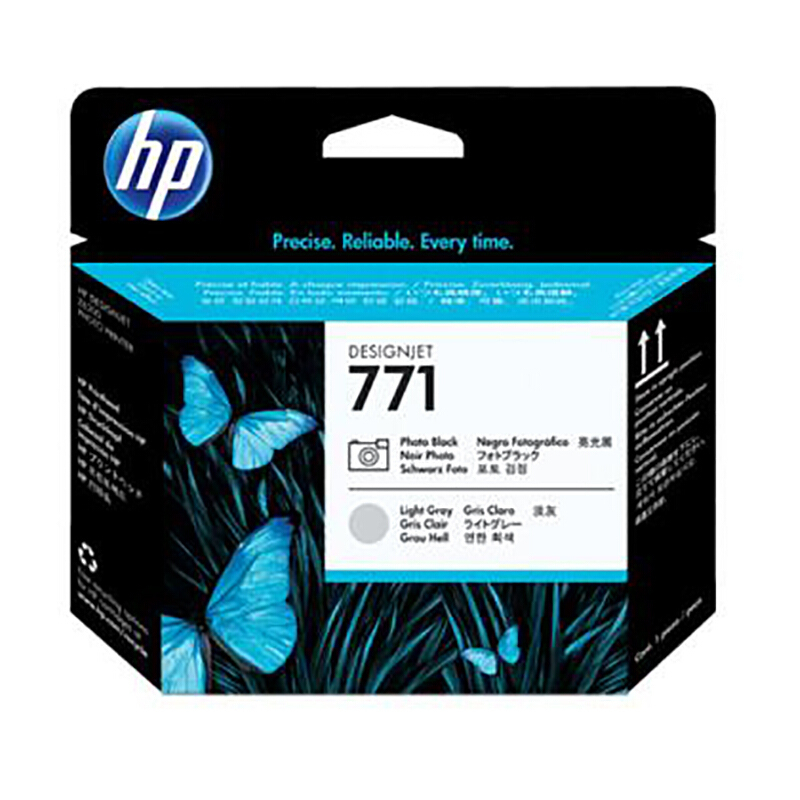 惠普(hp) 打印头771 PK/LG 照片黑/浅灰色 (CE020A) 适用Z6200/Z6800机型