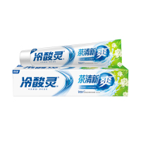 冷酸灵牙膏 冷酸灵茶清新抗敏感牙膏茶多酚+小花茉 缓解修复敏感牙齿 口气清新 自营超市 正品官方旗舰店
