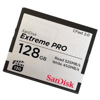 闪迪(SanDisk)128GB CFast 2.0卡 读525MB/s写450MB/s单反相机内存卡摄像机存储卡