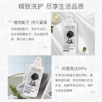 花卉诗(Flower Ship)西班牙进口即魅英伦玫瑰内衣洗衣液500ml手洗机洗专用植物配方抑菌祛味温和清洁柔顺衣物