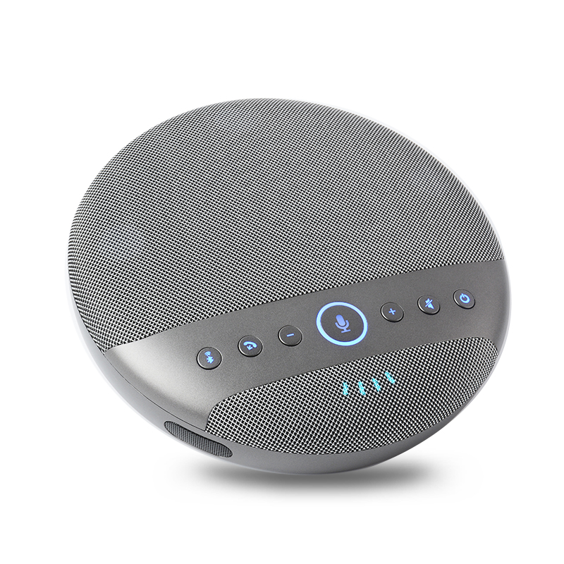 启诺 QN-500B 智能阵列 蓝牙型 全向麦克风 黑色(台) 银色