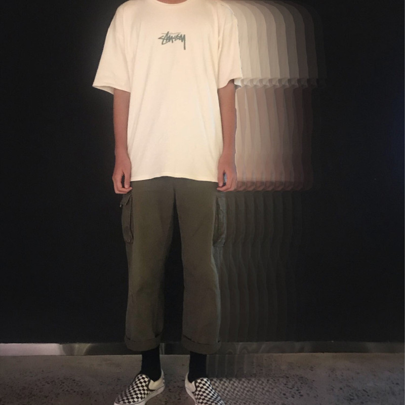 正品VANS经典黑白棋格slip on男女情侣 一脚蹬懒人帆布板鞋