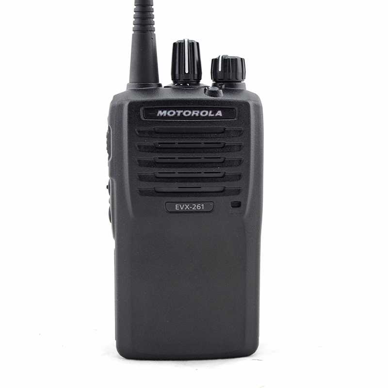 摩托罗拉(MOTOROLA)EVX-261-G6-5对讲机DMR双时隙 大功率数字对讲机音质清晰强插功能抗摔耐压高清大图