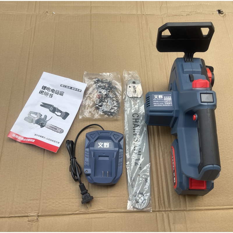 文野 恒流无刷锂电锯128VF （两电一充）/台高清大图