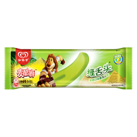 和路雪麦酷狮绿舌头苹果口味果冻冰棍54g