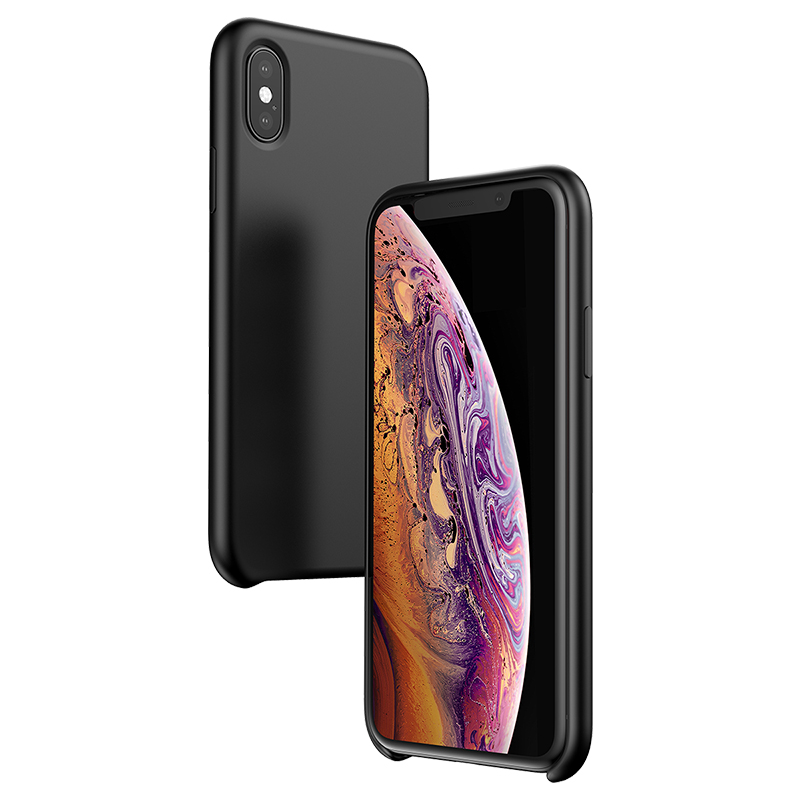 倍思 原生液态硅胶保护套 For iP X XS 5.8英寸WIAPIPH58-ASL01黑色