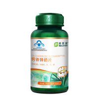美莱健(MEILAIJIAN) 钙铁锌硒片1.0g*60片/瓶装 片剂矿物质元素