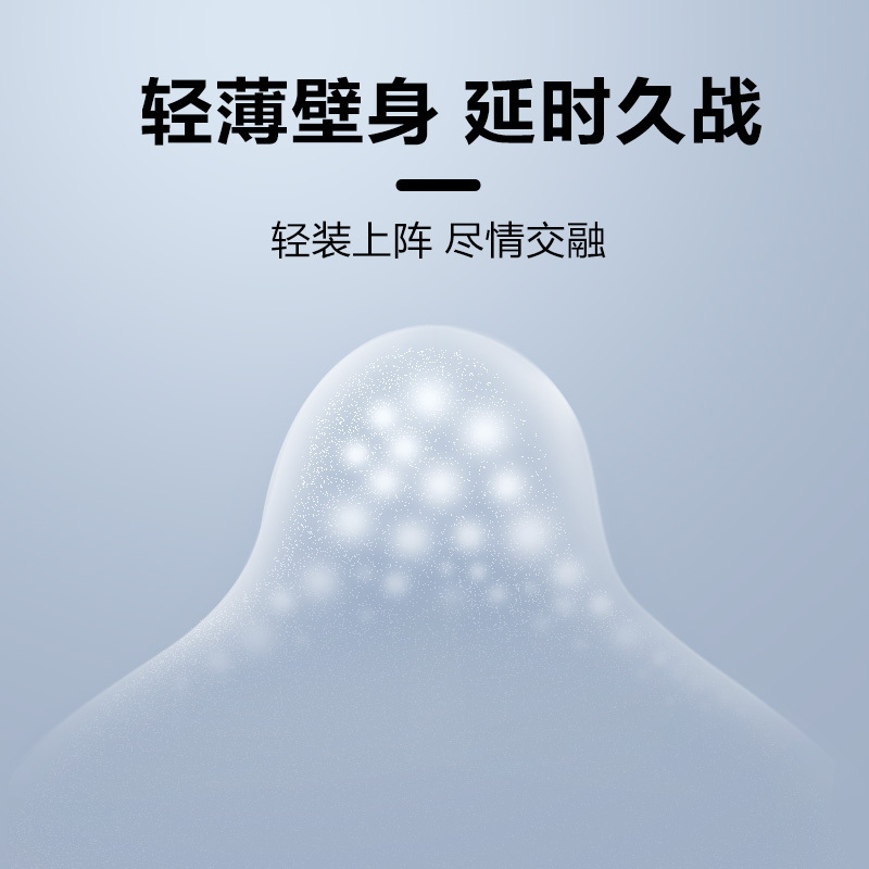 杜蕾斯(Durex)避孕套 经典延时6只+003-3只
