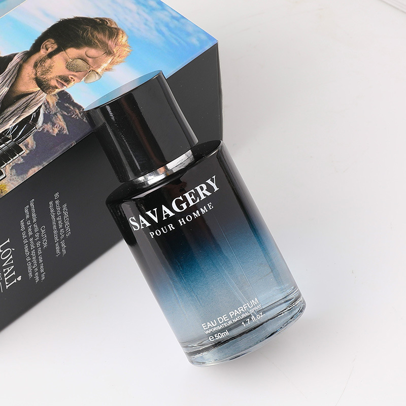 珀丽诗男士香水野蛮淡香水50ml 蔚蓝香水持久留香高清大图