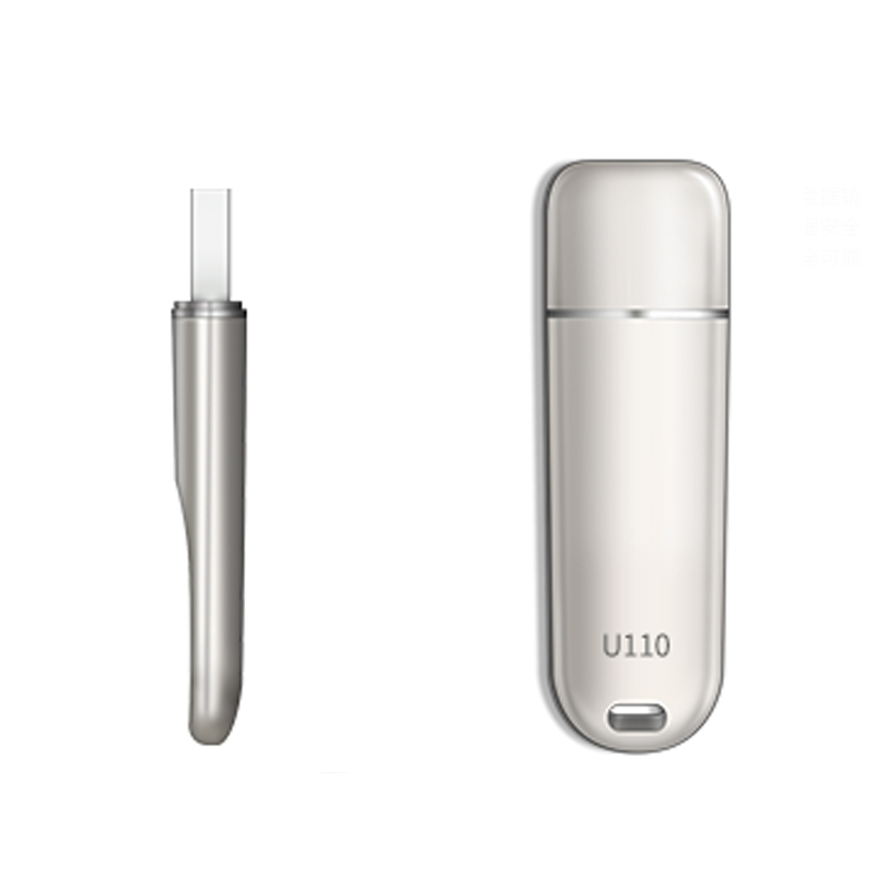 杰储(GCHUL) UP1200 64G USB3.0 指纹加密U盘 (计价单位:个) 银色高清大图