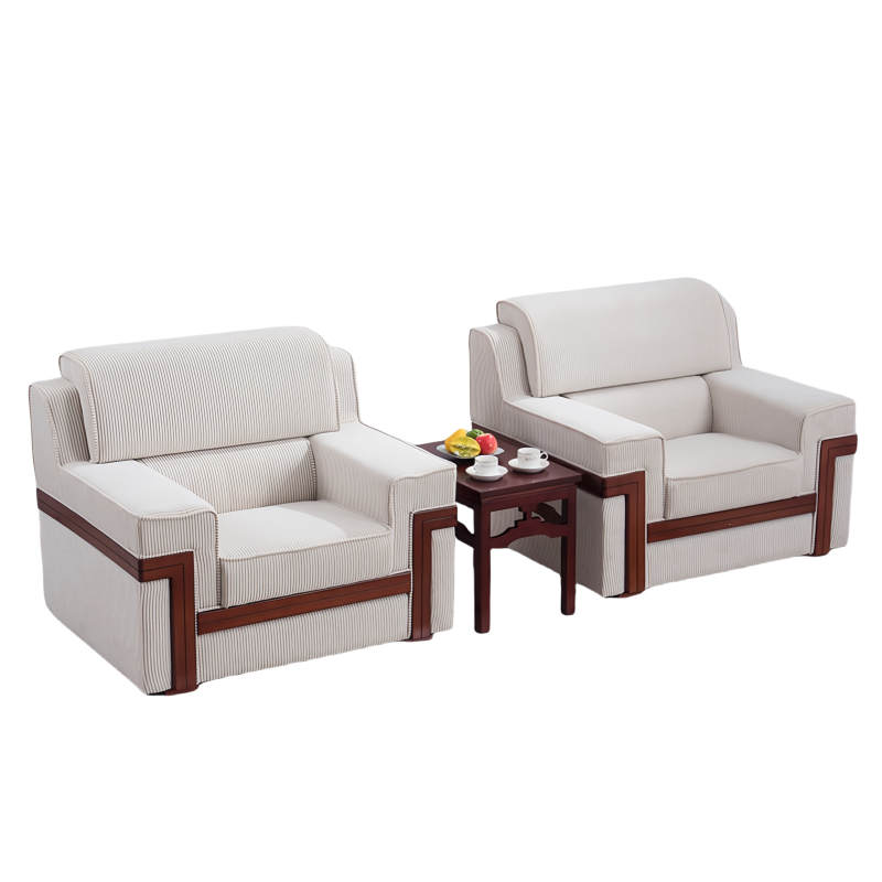 锁匠 接待沙发1+1+茶几套高清大图